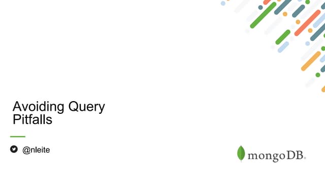 Avoid Query Pitfalls