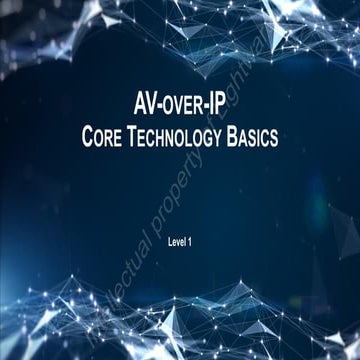 AVoIP Basics presentation for beginners. | PPT