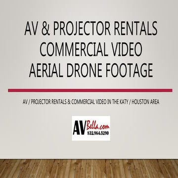 AV Projector Rentals - Houston and Katy Texas