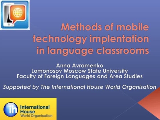 Anna Proff presentations