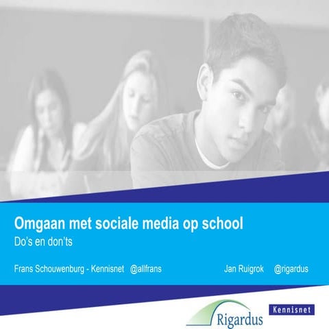 Avscongres 2013 sociale media