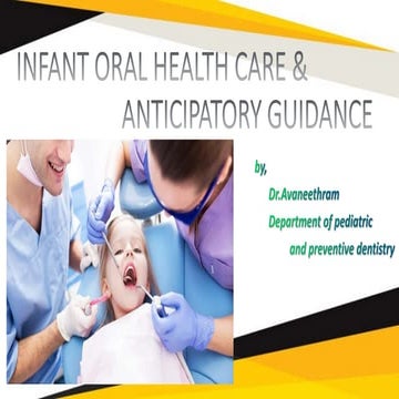 Anticipatory guidance