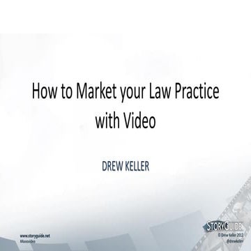 Avvo video webinar distribution