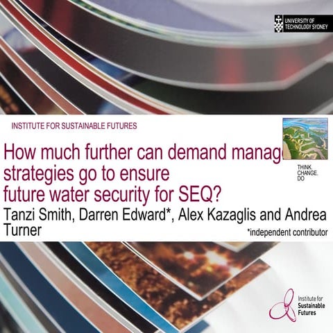 A better alternative than Traveston Crossing dam