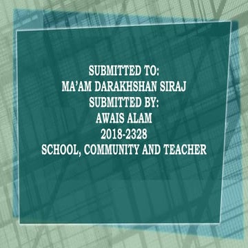 CAUSES OF NON SERIOUS BEHAVIOR OF STUDENTS