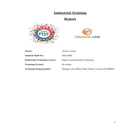Awais Final training report.pdf Orange Train