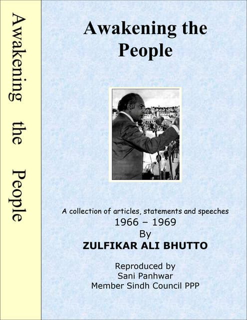 Awakening the people