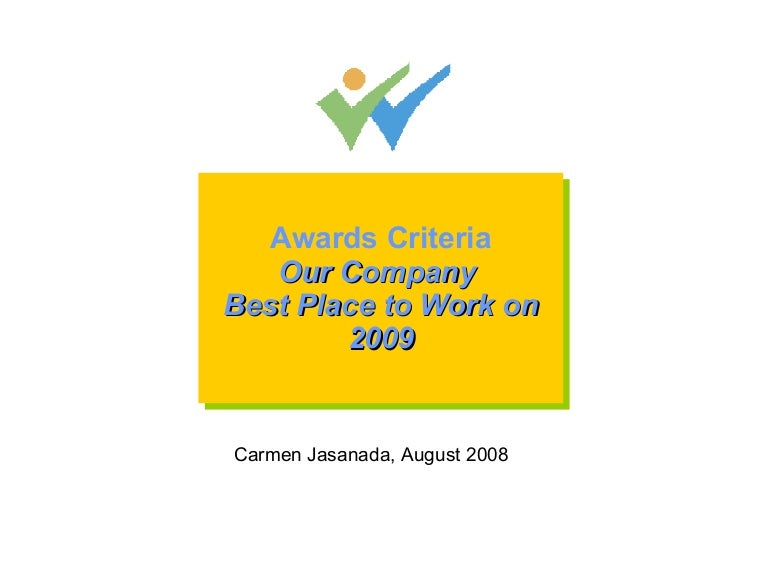 Our Company best place to work