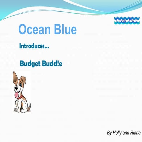 Ocean Blue-Apps For Good Presentation 2014