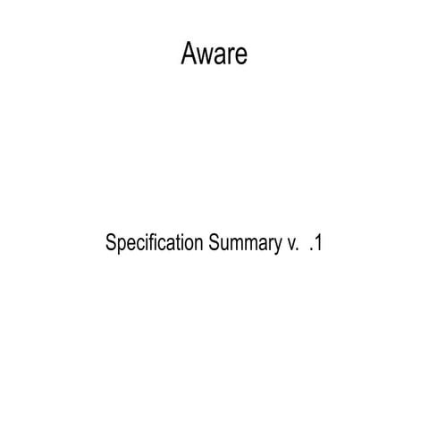 Aware