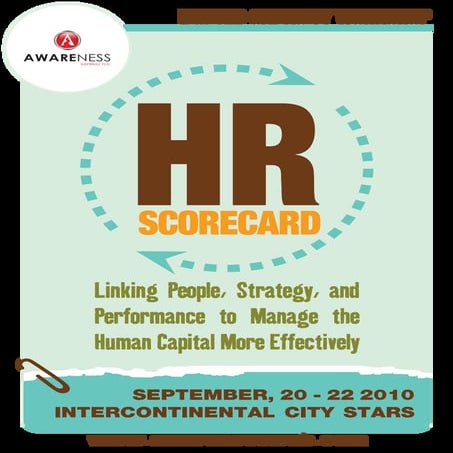 Awareness - HR Scorecard - Brochure