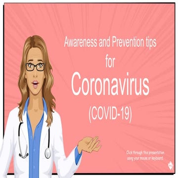 Awareness and Prevention of Coronavirus (COVID-19)