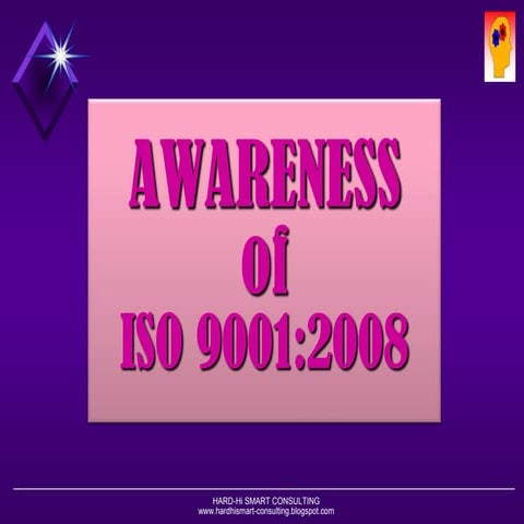 Pelatihan Manajemen Mutu ISO 9001 Versi 2008