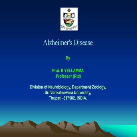 Awareness on Alzheimer's Disease.ppt