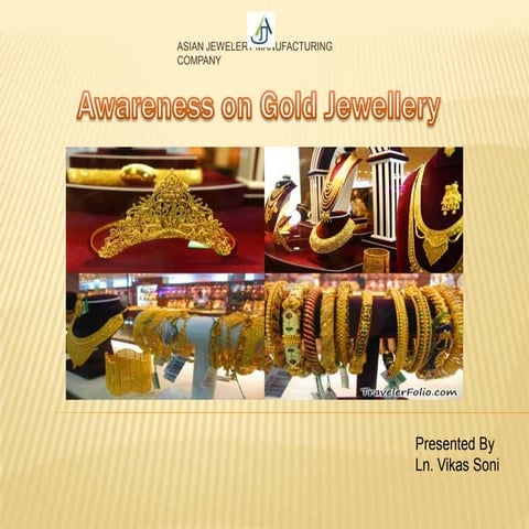 Awareness on gold jewellery