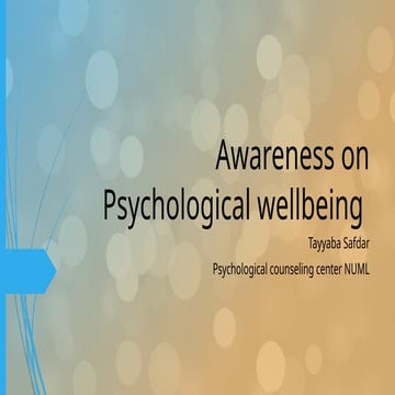 Awareness on Psychological wellbeing.pptx