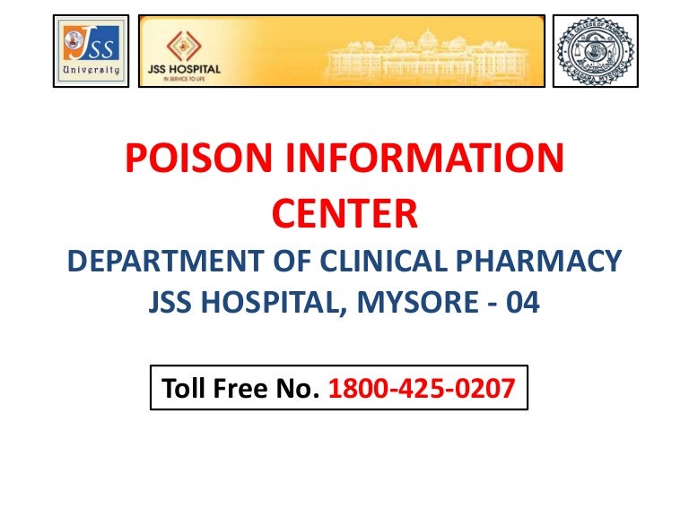 FIRST AID MEASURES IN POISONING