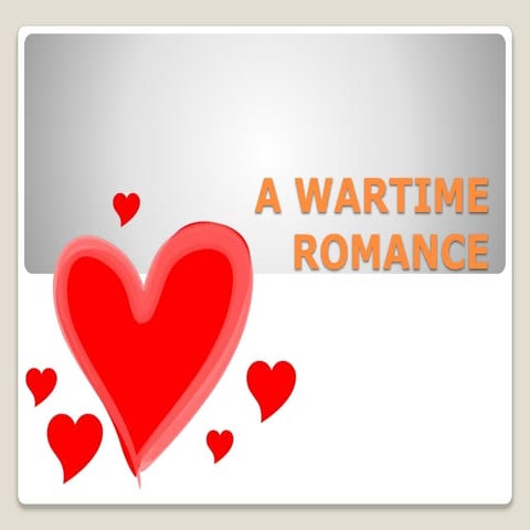 A wartime romance