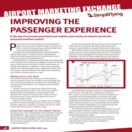 Airport Marketing Exchange: Improving Passenger Experience