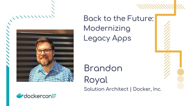 Back to the Future: Containerize Legacy Applications