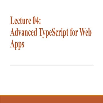 Mastering Advanced TypeScript: Utility, Mapped, and Conditional Types ...