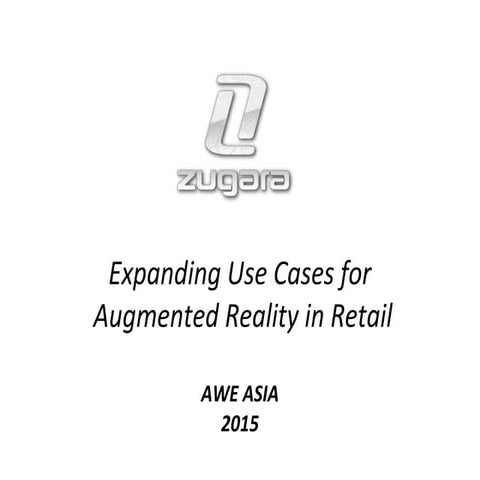 AWE Asia 2015 - Zugara Presentation