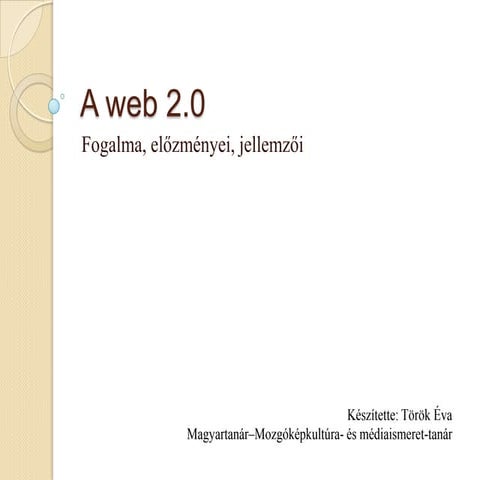 Mi a web 2 | PPTX
