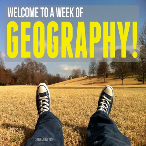 A Week of Geography!