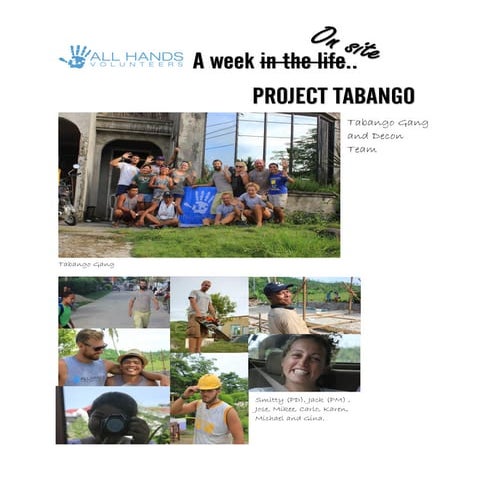 A Week On Our Tabango Program In The Philippines | PDF