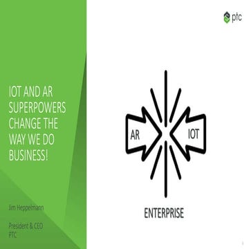 Jim Heppelmann (CEO, PTC): Convergence of the Digital and Physical Worlds