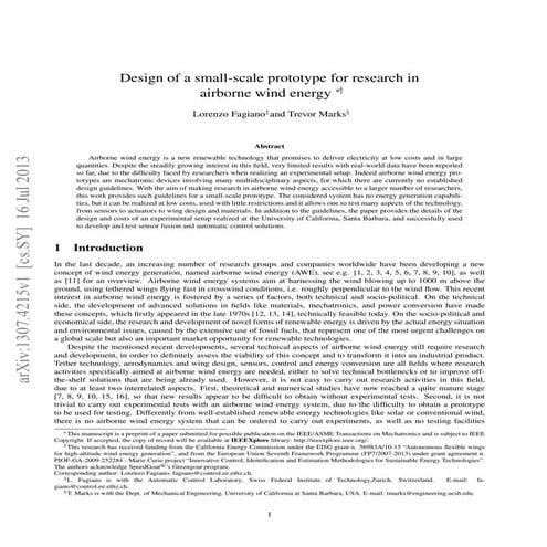 Air borne wind energy system (AWES)