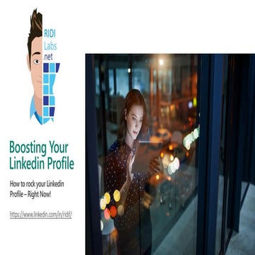 Awesome cv with linkedin