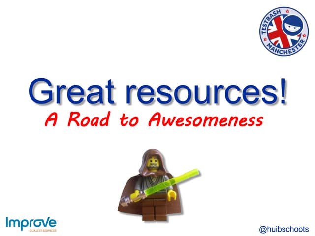 A road to awesomeness