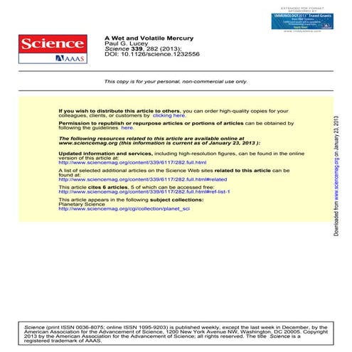 A wet and_volatile_mercury