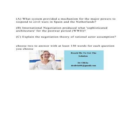 (A) What system provided a mechanism for the major powers to respo.docx