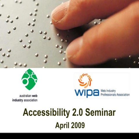 Ideas 5 - Roger Hudson - Understanding WCAG 2.0