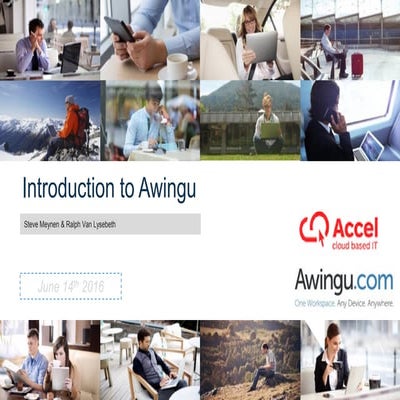 Accel klantenevent 2016: Awingu