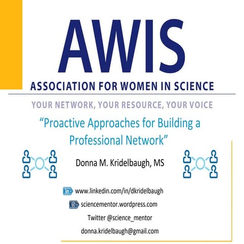 Proactive Approaches for Building a Professional Network