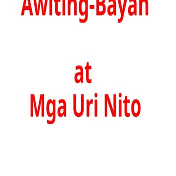 Filipino 7 Awiting-Bayan at Mga Uri Nito.pptx