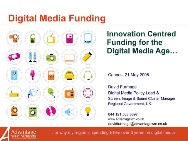Digital Media Funding