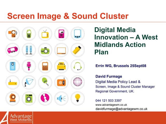 Digital Media Cluster Action Plan