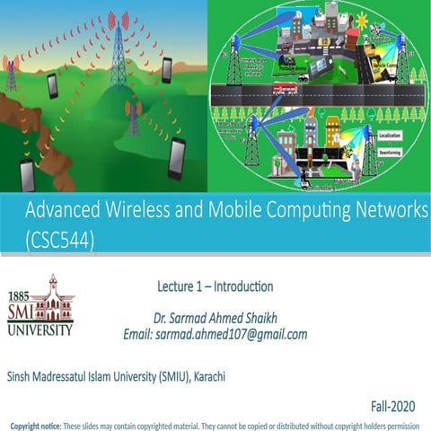 introduction of wireless communication pptx | PPTX