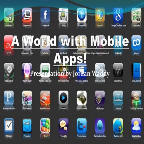 A world with mobile apps2!