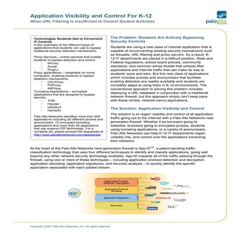 Palo Alto Networks K-12