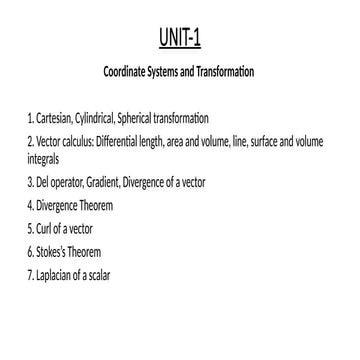 AWP(KEC603), UNIT-1.pptx Anteena and wave propagation