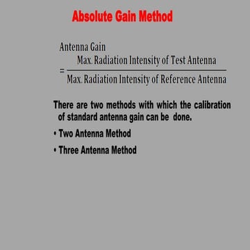 Antenna Measurements  Antenna Measurements