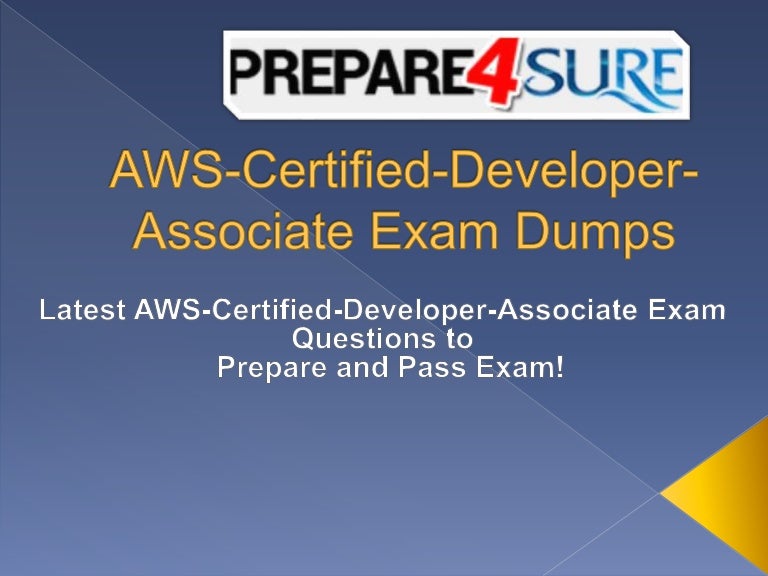 AWS-Certified-Developer-Associate Exam | Maxtic