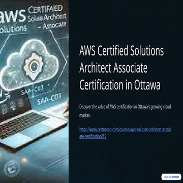 AWS-Certified-Solutions-Architect-Associate-Certification-in-Ottawa.pptx