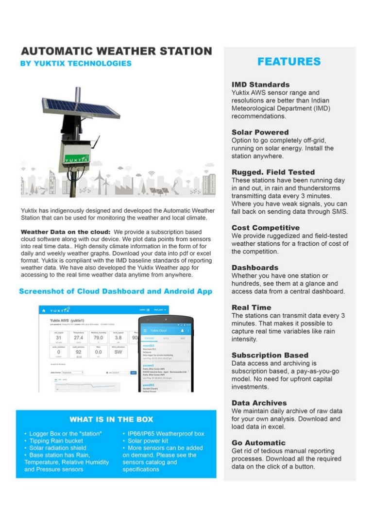Automatic Weather Station