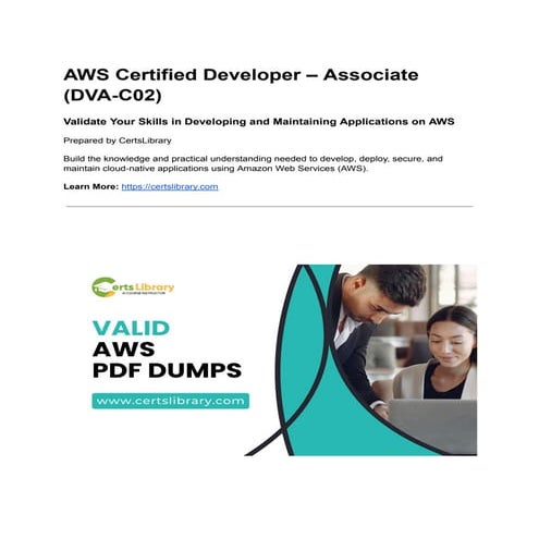 AWS Certified Developer Associate DVA-C02 Certification Guide | AWS ...